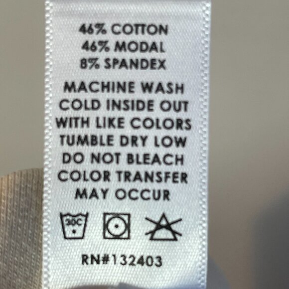 Cotton Citizen Siena Biker Shorts, Oatmeal - NWT - Picture 3 of 4